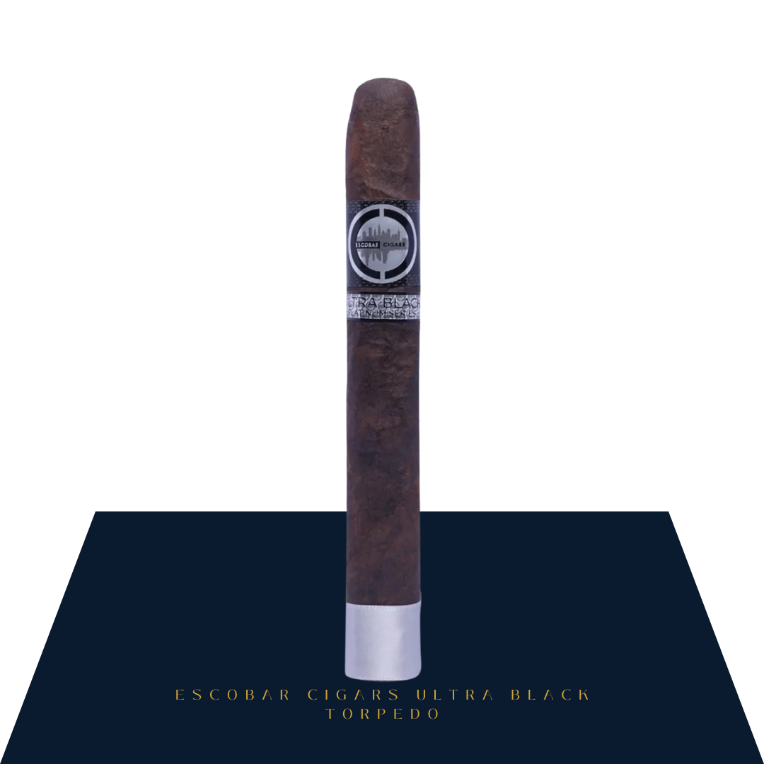 Escobar Cigars Ultra Black Torpedo (6 ⅞ x 54)