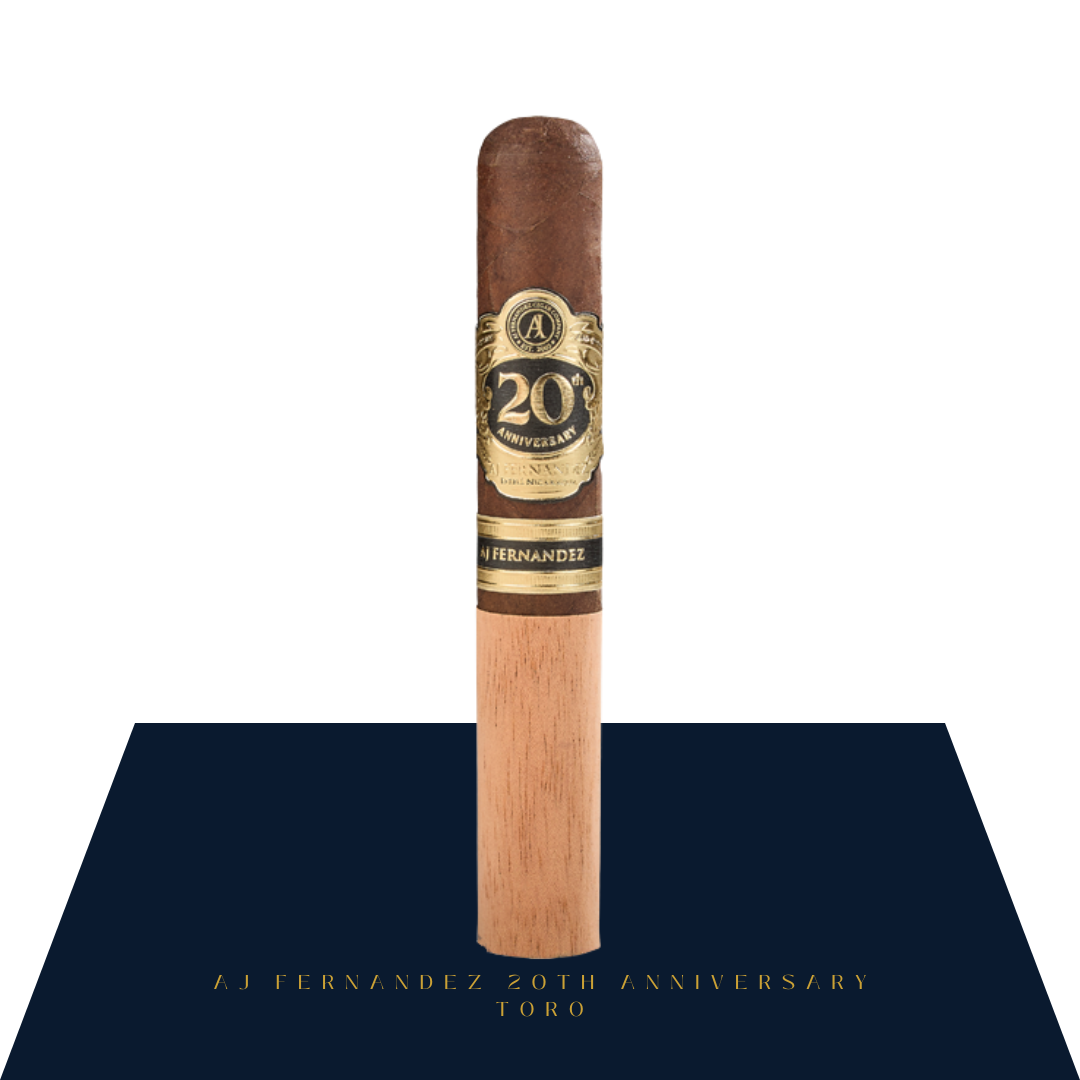 AJ Fernandez 20th Anniversary Toro (6 x 56) – Taino Leaf 1400 AJ Fernandez 20th Anniversary Toro (6 x 56) – Taino Leaf 1400