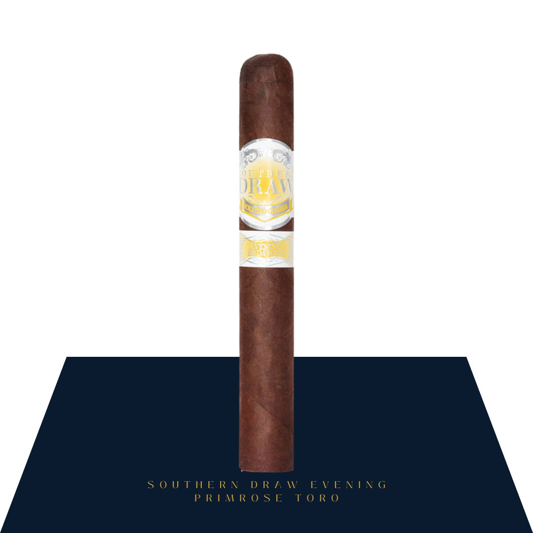 Southern Draw Evening Primrose Toro 6 x 52 premium cigar